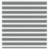 Estor cebra gris oscuro tejido ancho 140.9 cm poliéster 1