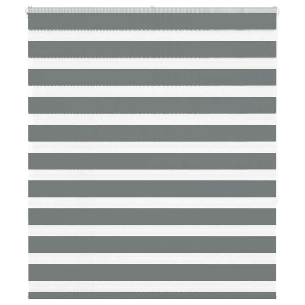Estor cebra gris oscuro tejido ancho 115.9 cm poliéster D