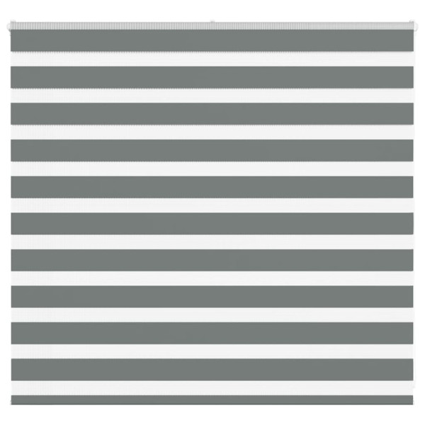 Estor cebra gris oscuro tejido ancho 150.9 cm poliéster D