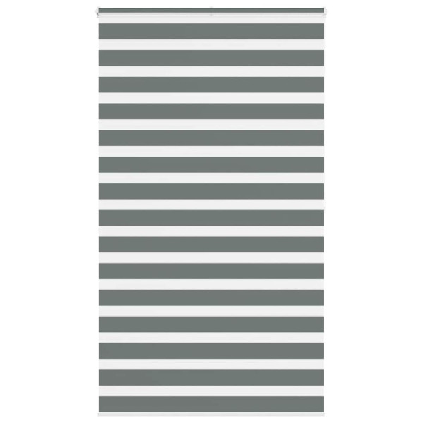 Estor cebra gris oscuro tejido ancho 115.9 cm poliéster D