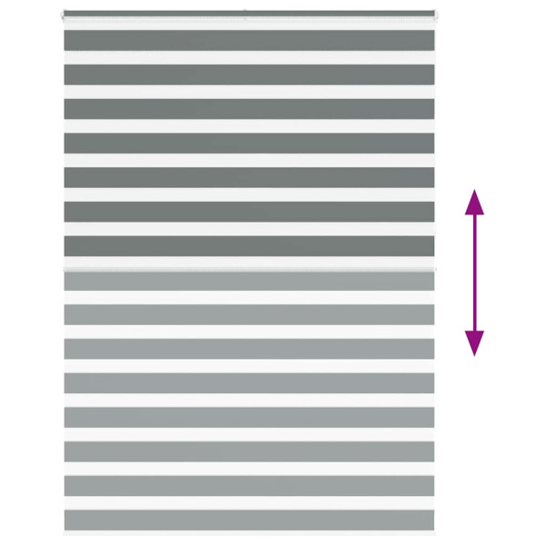 Cortina de zebra 165x230 cm largura do tecido 160.9cm poliéster M 5