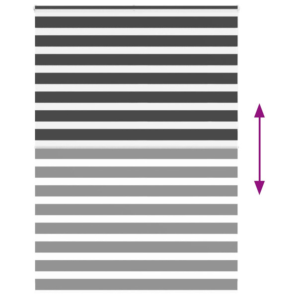 Cortina de zebra 160x230 cm largura do tecido 155.9cm poliéster M 5