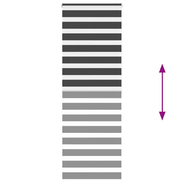 Cortina de zebra 90x200 cm largura do tecido 85.9 cm poliéster M 5