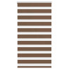 Estor cebra marrón 75x150 cm tejido ancho 70.9 cm poliéster 1
