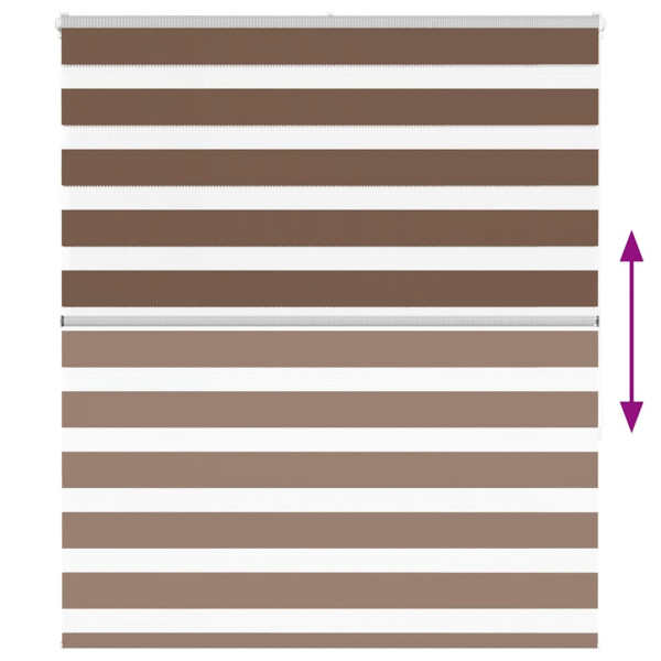 Cortina de zebra 120x150 cm largura do tecido 115.9cm poliéster M 5
