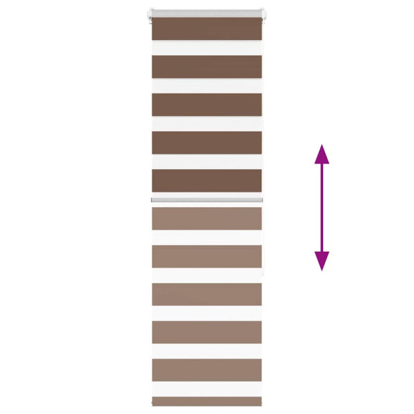 Cortina de zebra 50x150 cm largura do tecido 45.9 cm poliéster M 5