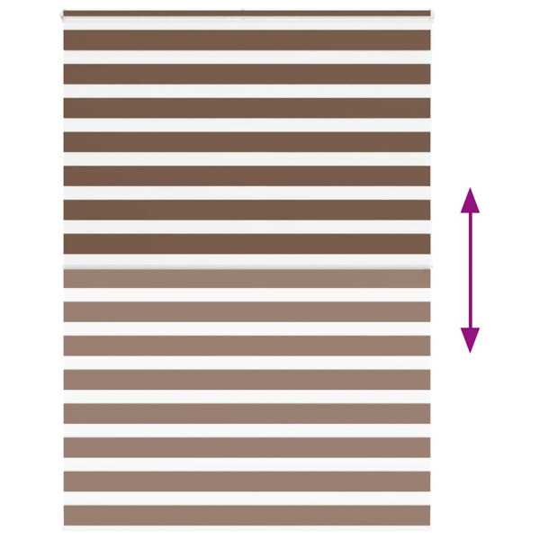 Cortina de zebra 155x200 cm largura do tecido 150.9cm poliéster M 5