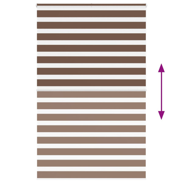Cortina de zebra 145x200 cm largura do tecido 140.9cm poliéster M 5