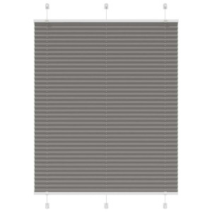 Estor Plisado Antracita 105x100 cm Tela Ancho 104.4cm Poliéster H