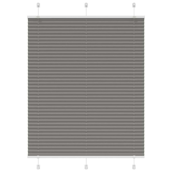 Estor Plisado Antracita 105x100 cm Tela Ancho 104.4cm Poliéster M 2
