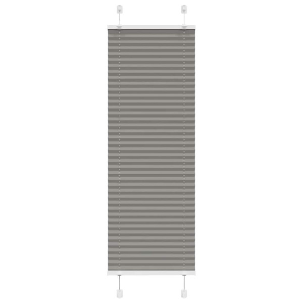 Estor Plisado Antracita 45x150 cm Tela Ancho 44.4 cm Poliéster D