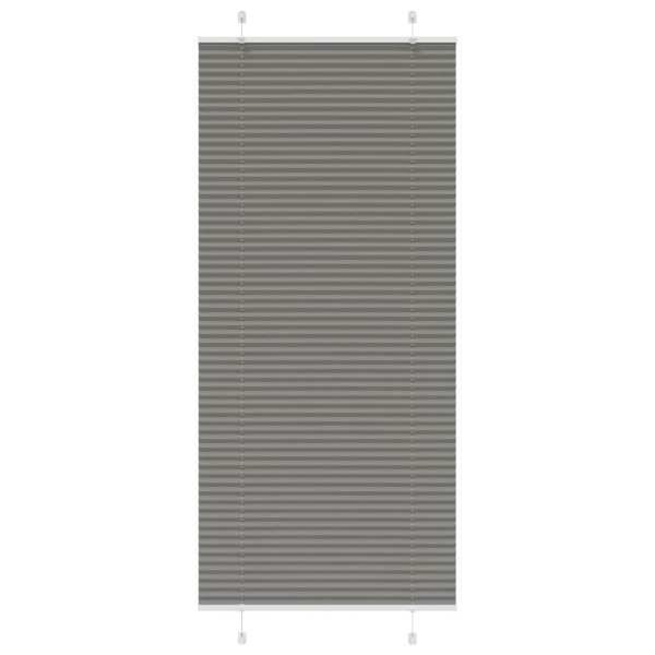 Estor Plisado Antracita 85x200 cm Tela Ancho 84.4 cm Poliéster D