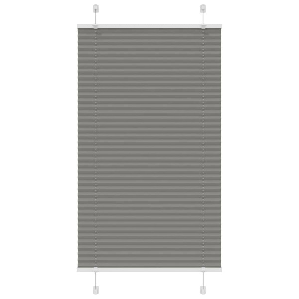 Estor Plisado Antracita 80x150 cm Tela Ancho 79.4 cm Poliéster D