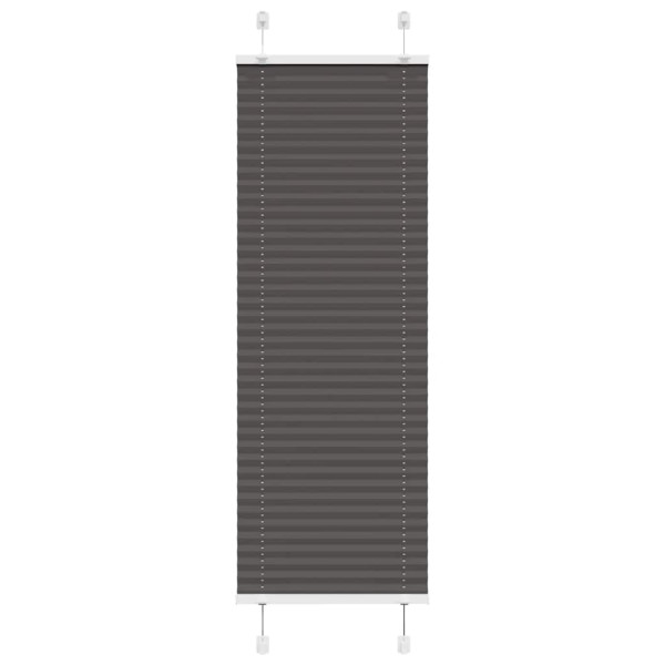 Estor Plisado negro 40x150 cm Tela Ancho 39.4 cm Poliéster D