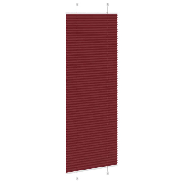 Estor Plisado rojo burdeos 70x200 cm Tela Ancho 69.4 cm M 4