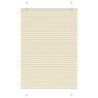 Estor Plisado crema 90x100 cm Tela Ancho 89.4 cm Poliéster 1