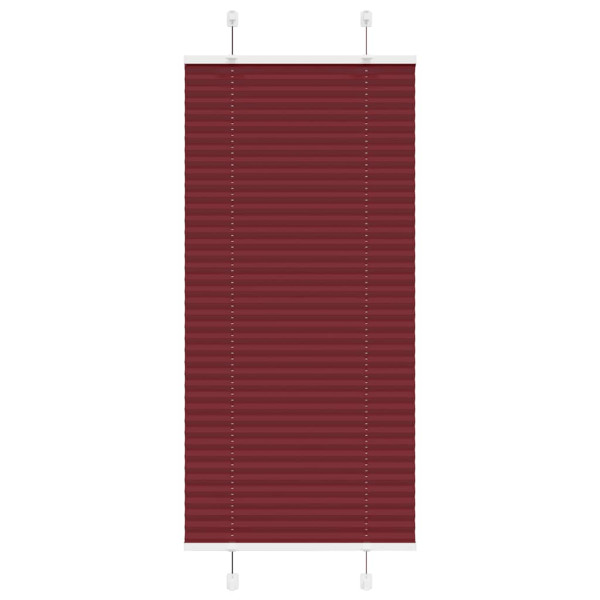 Estor Plisado rojo burdeos 60x150 cm Tela Ancho 59.4 cm D