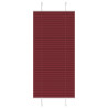 Estor Plisado rojo burdeos 60x150 cm Tela Ancho 59.4 cm 1