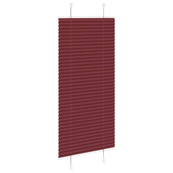 Estor Plisado rojo burdeos 60x150 cm Tela Ancho 59.4 cm M 4