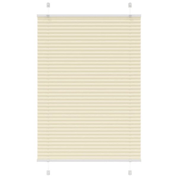 Estor Plisado crema 90x150 cm Tela Ancho 89.4 cm Poliéster M 4