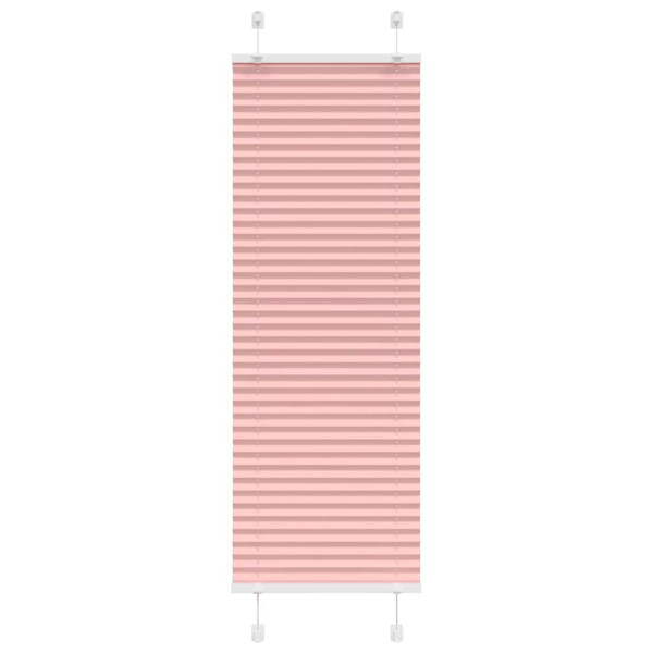 Estor Plisado rosa 40x100 cm Tela Ancho 39.4 cm Poliéster D