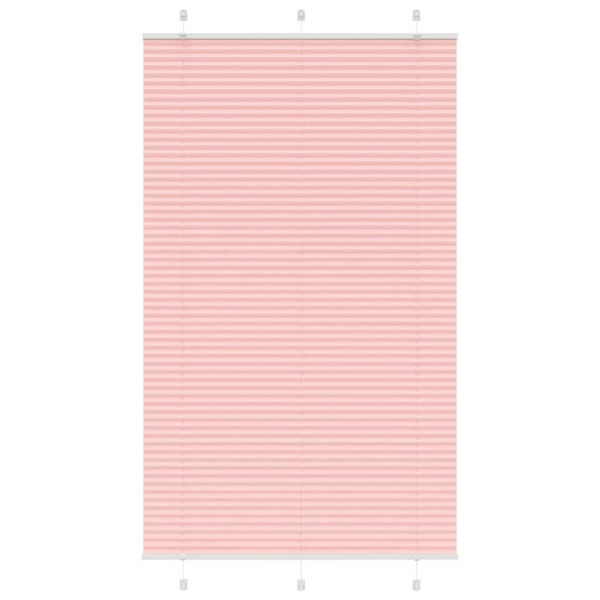 Estor Plisado rosa 115x200 cm Tela Ancho 114.4 cm Poliéster D