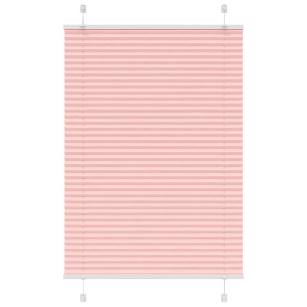 Estor Plisado rosa 85x100 cm Tela Ancho 84.4 cm Poliéster D