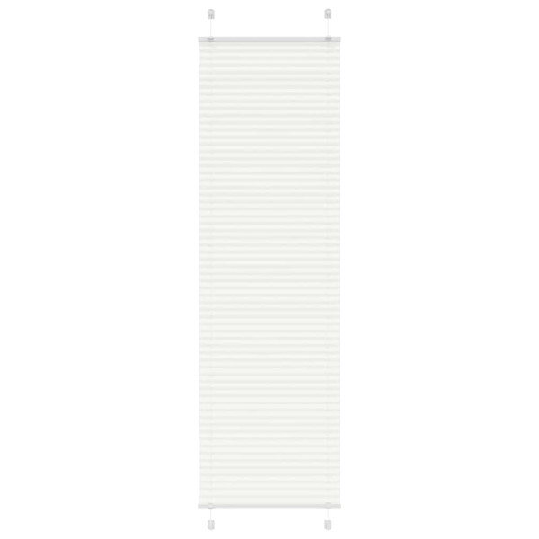 Estor Plisado blanco 65x200 cm Tela Ancho 64.4 cm Poliéster D