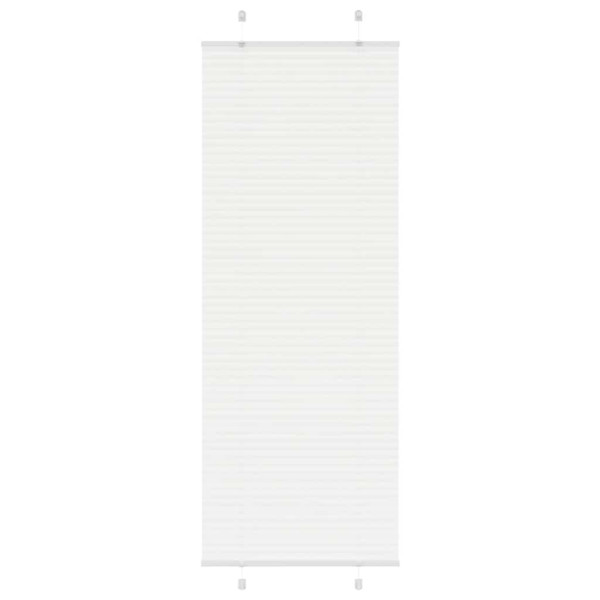 Estor Plisado blanco 75x200 cm Tela Ancho 74.4 cm Poliéster D