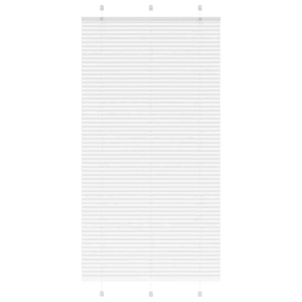 Estor Plisado blanco 110x200 cm Tela Ancho 109.4 cm Poliéster D