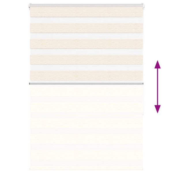 Cortina de zebra 95x150 cm largura do tecido 90.9 cm poliéster M 5