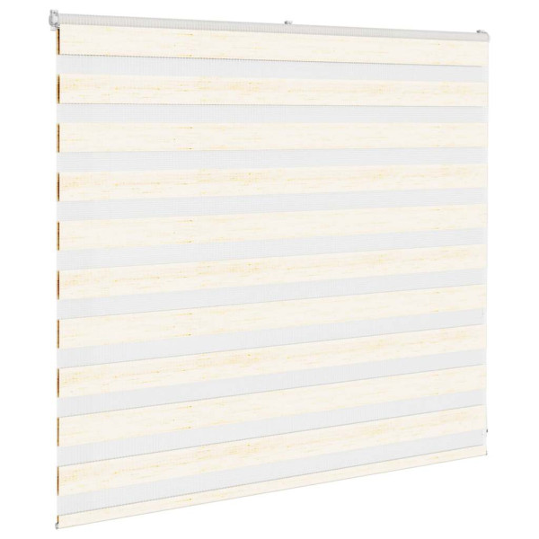 Estor cebra beige mármol tejido ancho 160.9 cm poliéster M 3