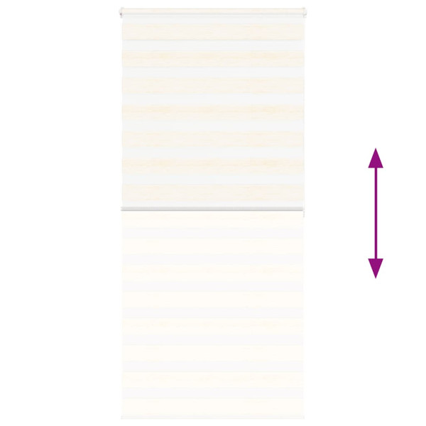 Estor cebra beige mármol tejido ancho 100.9 cm poliéster M 5