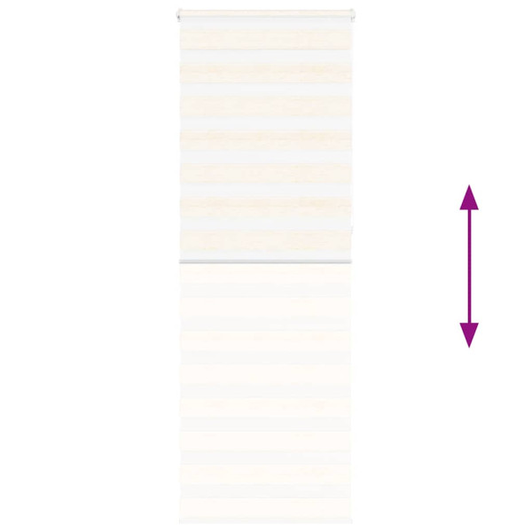 Estor cebra beige mármol tejido ancho 85.9 cm poliéster M 5