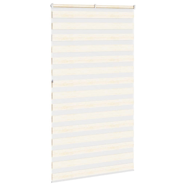 Estor cebra beige mármol tejido ancho 120.9 cm poliéster M 4