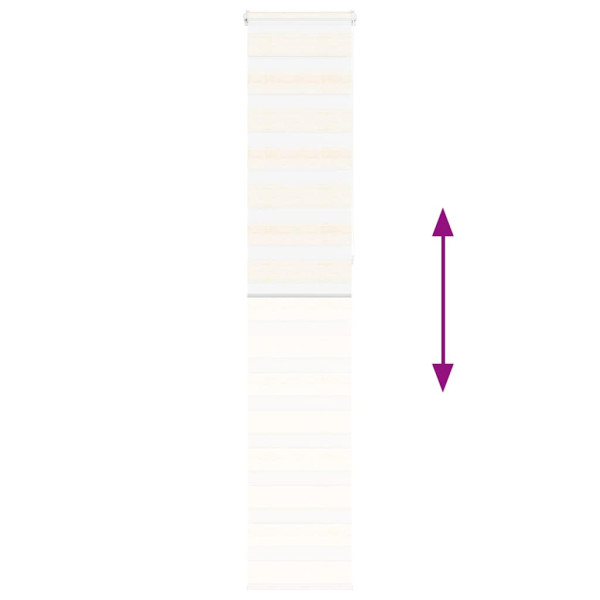 Estor cebra beige mármol tejido ancho 40.9 cm poliéster M 5