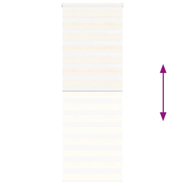 Estor cebra beige mármol tejido ancho 65.9 cm poliéster M 5