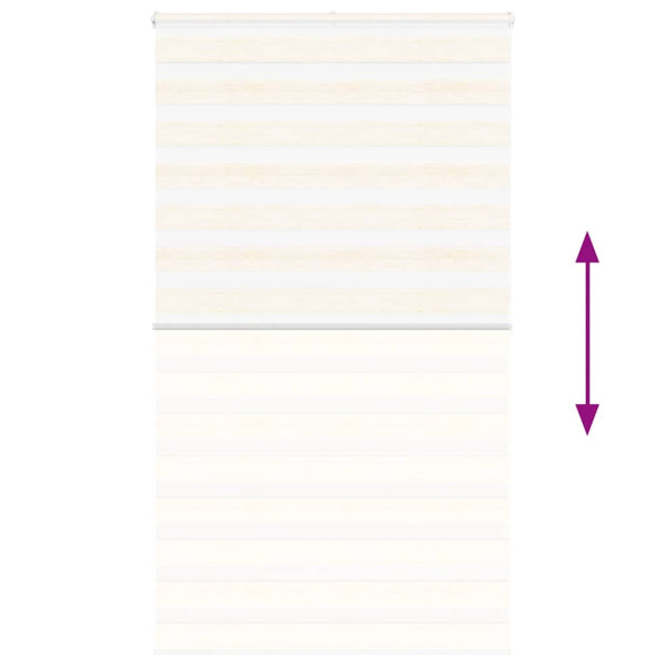 Cortina de zebra 135x200 cm largura do tecido 130.9cm poliéster M 5