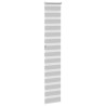 Estor cebra gris claro 50x230 cm tejido ancho 45.9 cm poliéster 4