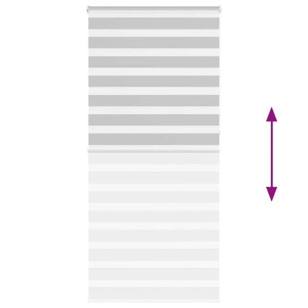 Cortina de zebra 115x230 cm largura do tecido 110.9cm poliéster M 5