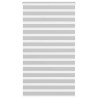 Estor cebra gris claro 125x230cm tejido ancho 120.9cm poliéster 1