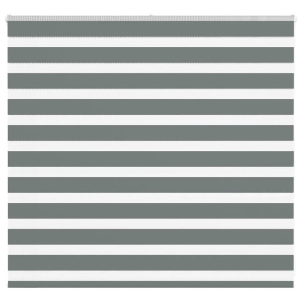 Estor cebra gris oscuro tejido ancho 160.9 cm poliéster D