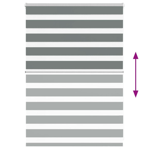 Cortina de zebra 100x100 cm largura do tecido 95.9 cm poliéster M 5