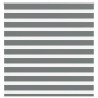Estor cebra gris oscuro tejido ancho 135.9 cm poliéster 1