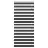 Estor cebra negro 95x200 cm tejido ancho 90.9 cm poliéster 1
