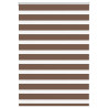 Estor cebra marrón 95x150 cm tejido ancho 90.9 cm poliéster 1