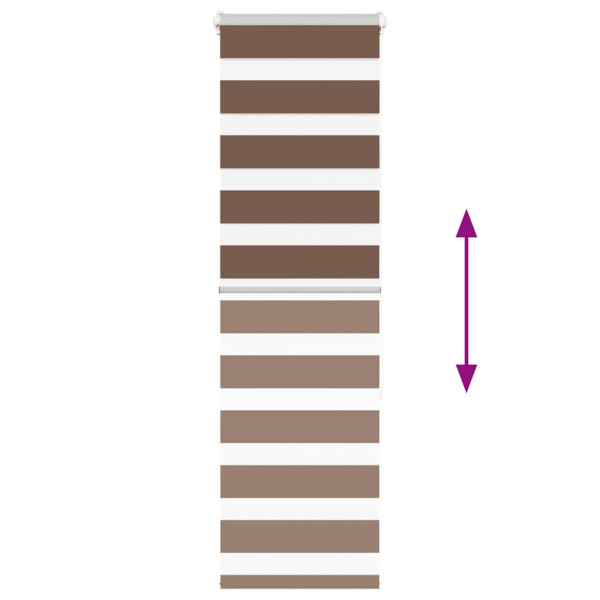 Cortina de zebra 40x150 cm largura do tecido 35.9 cm poliéster M 5