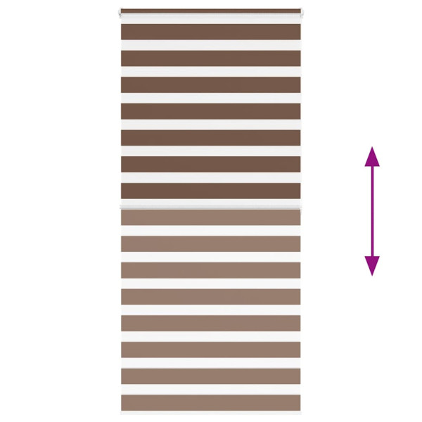 Cortina de zebra 110x200 cm largura do tecido 105.9cm poliéster M 5