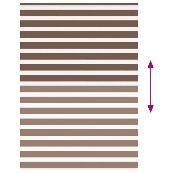 Cortina de zebra 155x230 cm largura do tecido 150.9cm poliéster M 5
