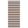 Estor cebra marrón 105x230 cm tejido ancho 100.9 cm poliéster 1